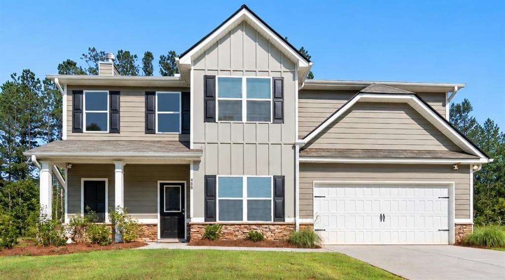 4 bedroom, 3 bathroom, 2,000 sq ft single family residence for sale at 488 Charleston Place, Villa Rica, GA 30180