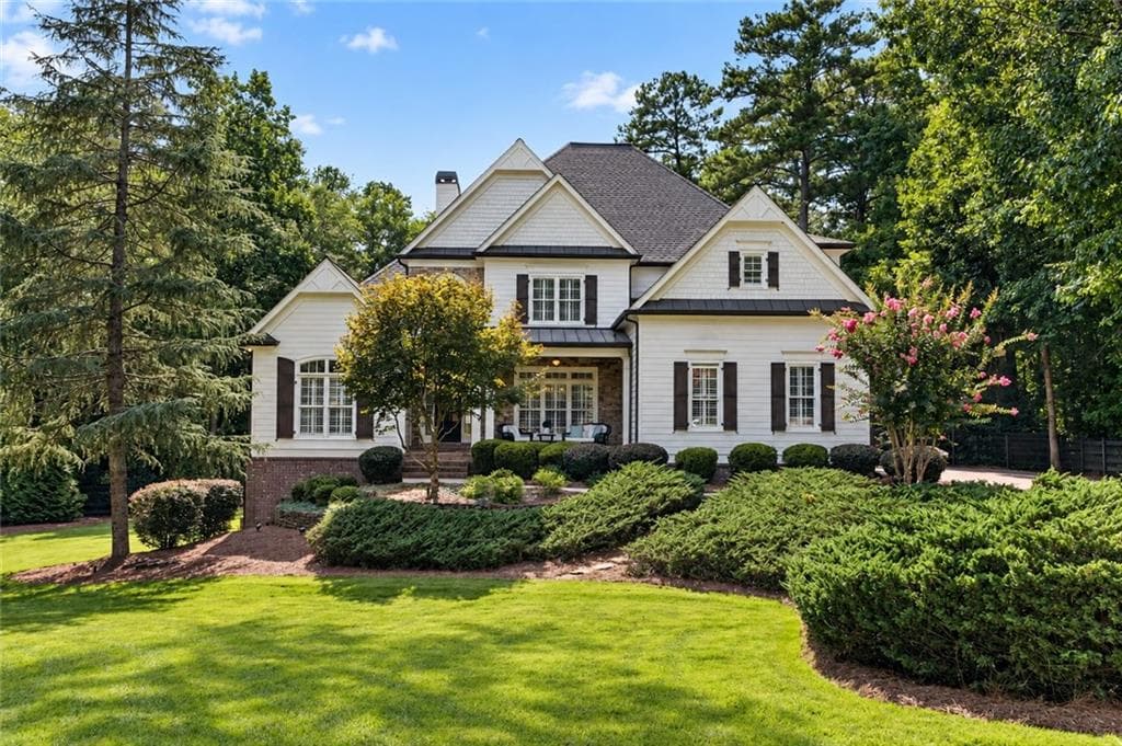 5 bedroom, 5 bathroom, 6,363 sq ft single family residence under contract at 605 Hickory Mill Lane, Milton, GA 30004