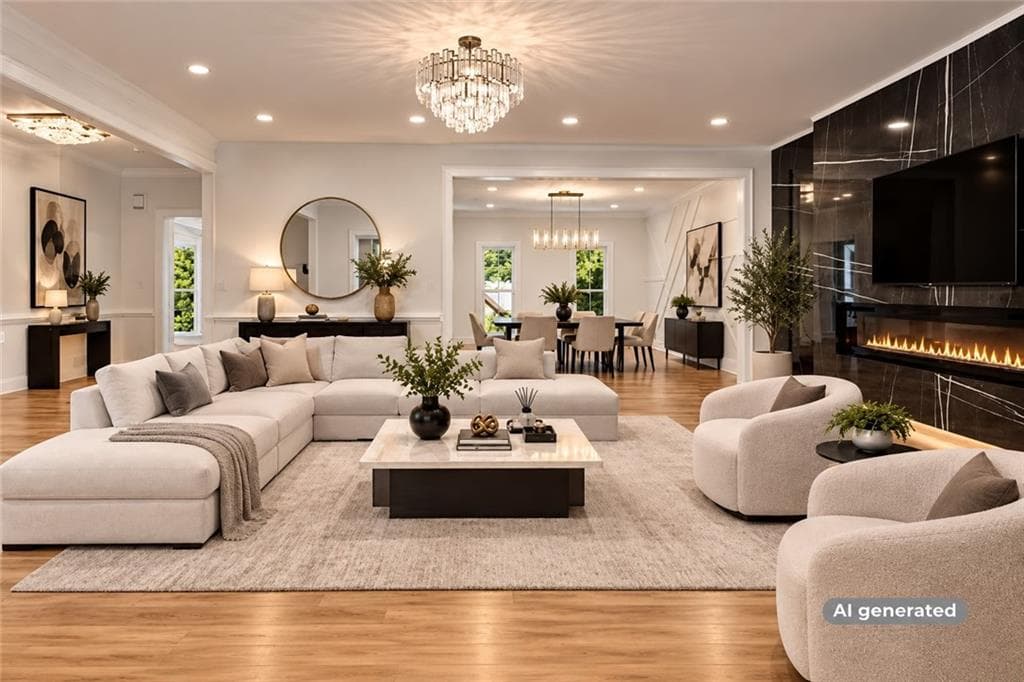 6 bedroom, 6 bathroom, 5,258 sq ft single family residence for sale at 762 Bedford Oaks Drive, Marietta, GA 30068 — photo 7