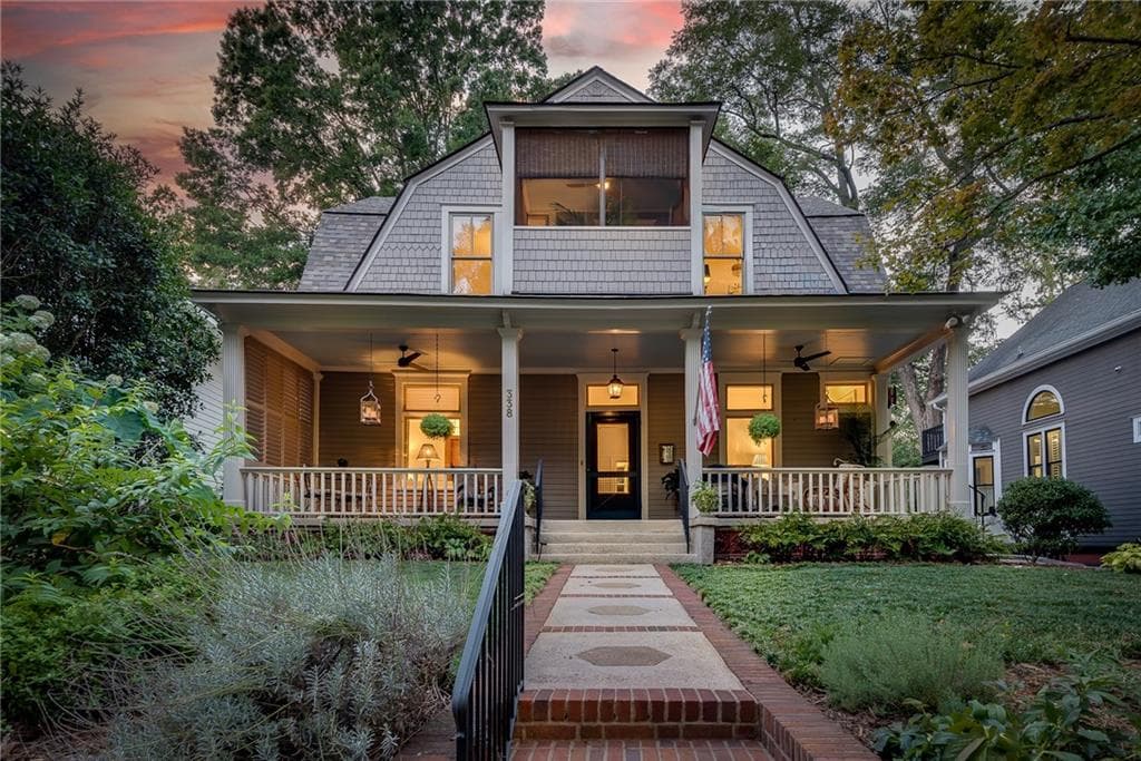 5 bedroom, 3 bathroom, 3,299 sq ft single family residence under contract at 338 Mell Avenue, Atlanta, GA 30307 — photo 2