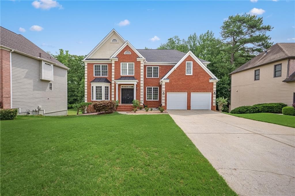 6 bedroom, 5 bathroom, 5,077 sq ft single family residence for sale at 1721 Telfair Chase Way, Lawrenceville, GA 30043 — photo 1 of 34