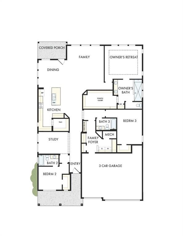 3 bedroom, 3 bathroom, 2,598 sq ft single family residence for sale at 1403 Autumn Lake Drive, Gainesville, GA 30504 — photo 3