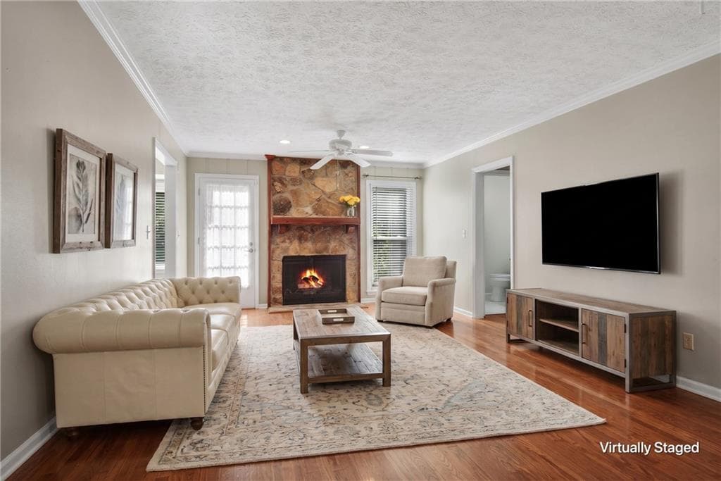 3 bedroom, 3 bathroom, 2,046 sq ft single family residence for sale at 1870 Beckett Drive, Marietta, GA 30062 — photo 9