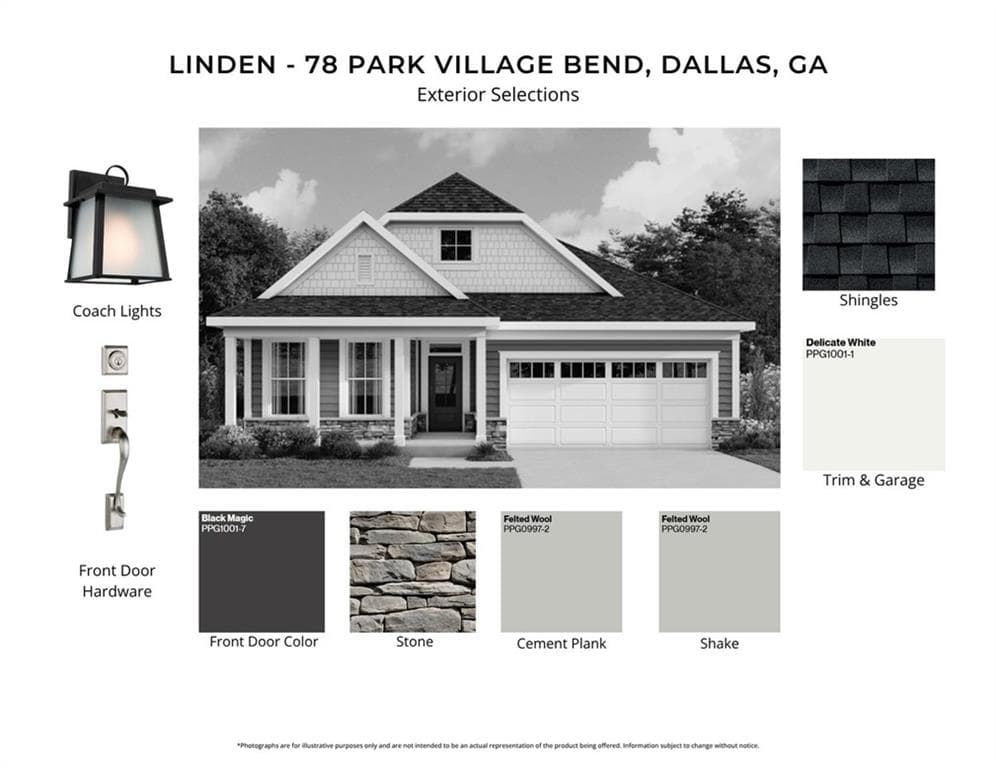 4 bedroom, 2 bathroom, 2,066 sq ft single family residence for sale at 78 Park Village Bend, Dallas, GA 30157 — photo 2