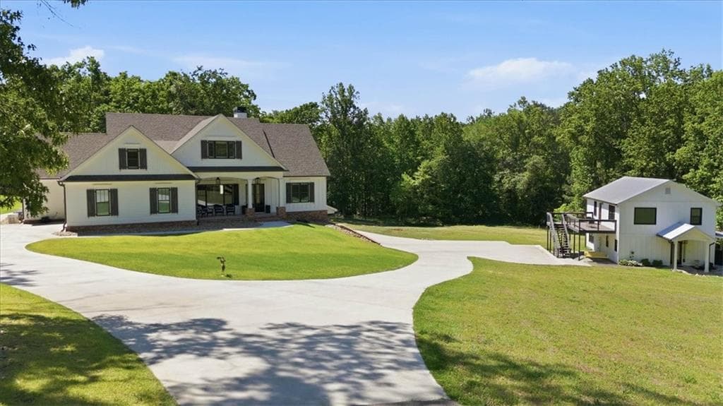 5 bedroom, 6 bathroom, 8,428 sq ft single family residence for sale at 395 Heard Road, Canton, GA 30114
