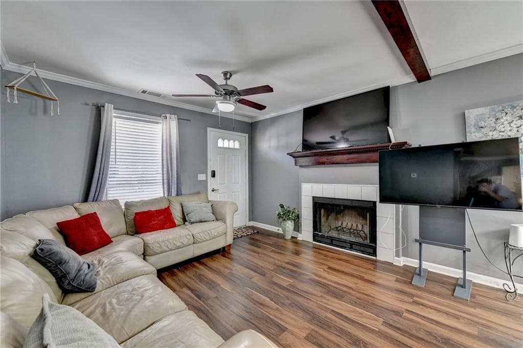 3 bedroom, 2 bathroom, 1,150 sq ft single family residence for sale at 1272 Parkside Club Drive, Lawrenceville, GA 30044 — photo 7