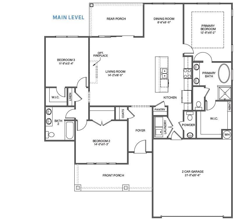 3 bedroom, 3 bathroom, 1,635 sq ft single family residence for sale at 117 Fort Gibson Court, Waleska, GA 30183 — photo 2