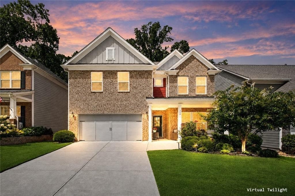 4 bedroom, 3 bathroom, 2,745 sq ft single family residence for sale at 216 Gaston Court, Canton, GA 30115