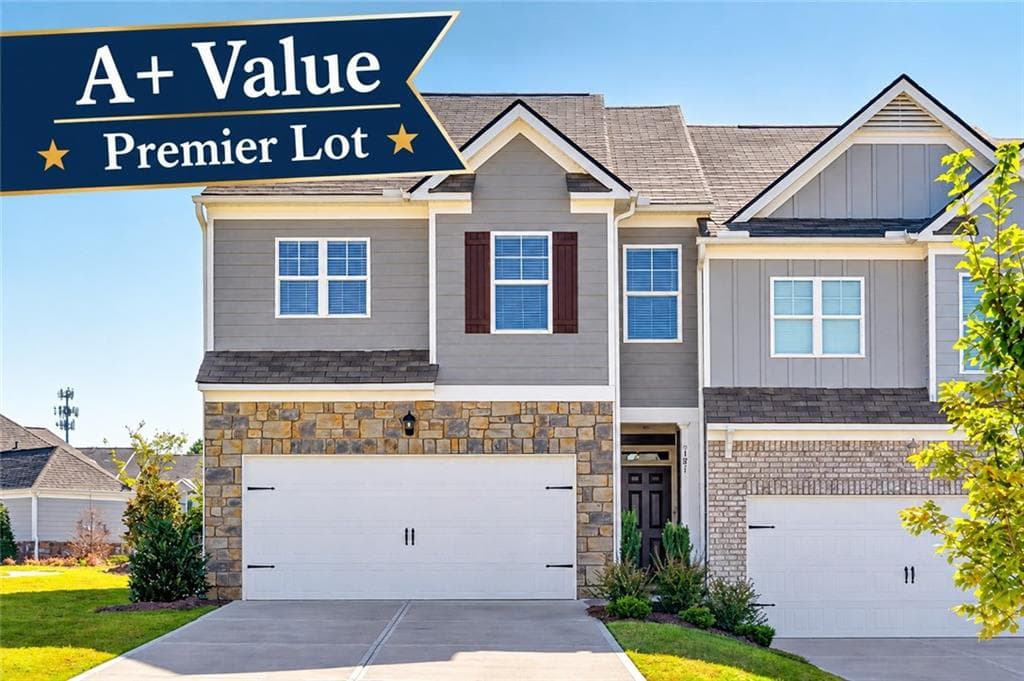 4 bedroom, 3 bathroom, 1,971 sq ft townhouse for sale at 181 Deerberry Drive, Jasper, GA 30143