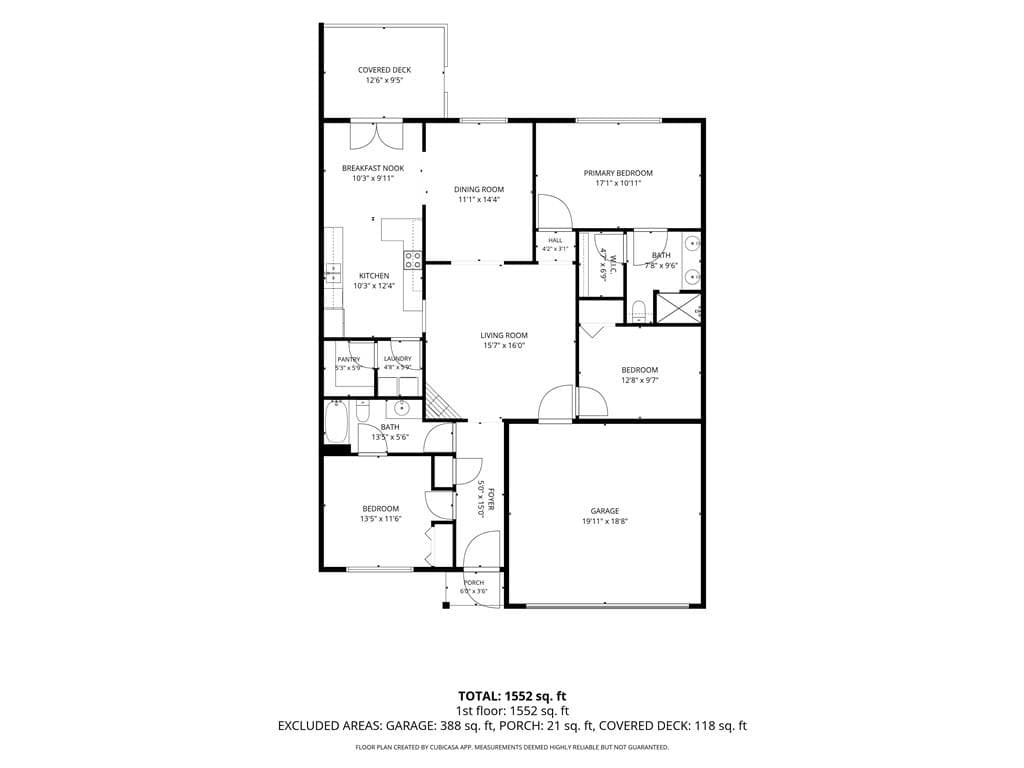 3 bedroom, 2 bathroom, 1,544 sq ft townhouse for sale at 2585 Rosehill Circle, Lithia Springs, GA 30122 — photo 3