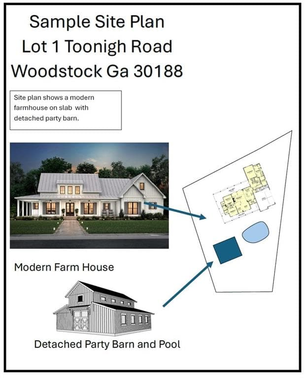 unimproved land for sale at 520 Toonigh Road, Woodstock, GA 30188