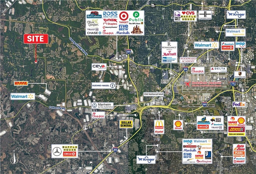 unimproved land for sale at 4523 Butner Road, Atlanta, GA 30349 — photo 3