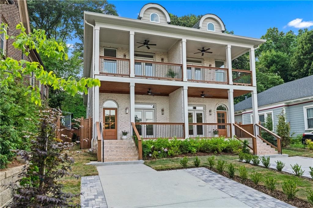3 bedroom, 3 bathroom, 2,500 sq ft townhouse for sale at 722 Lakeview Avenue A, Atlanta, GA 30308 — photo 1 of 42