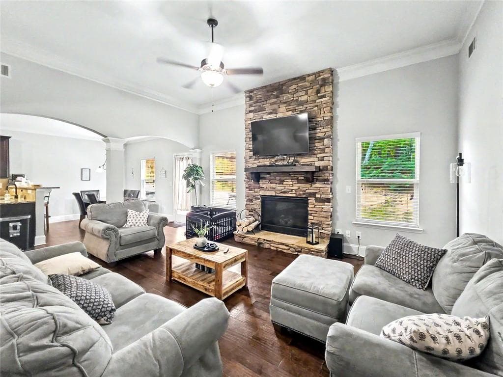 5 bedroom, 4 bathroom, 4,102 sq ft single family residence for sale at 2015 Chapel Estates Lane, Dacula, GA 30019 — photo 5