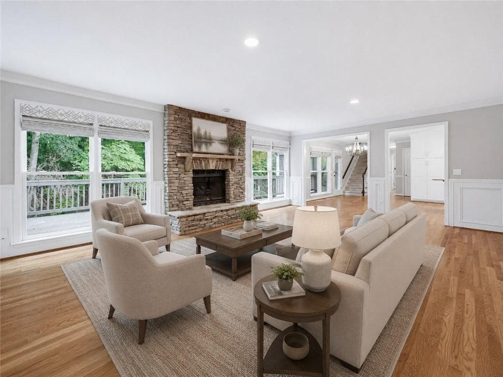 5 bedroom, 5 bathroom, 5,587 sq ft single family residence for sale at 3696 Wildwood Farms Drive, Peachtree Corners, GA 30096 — photo 9