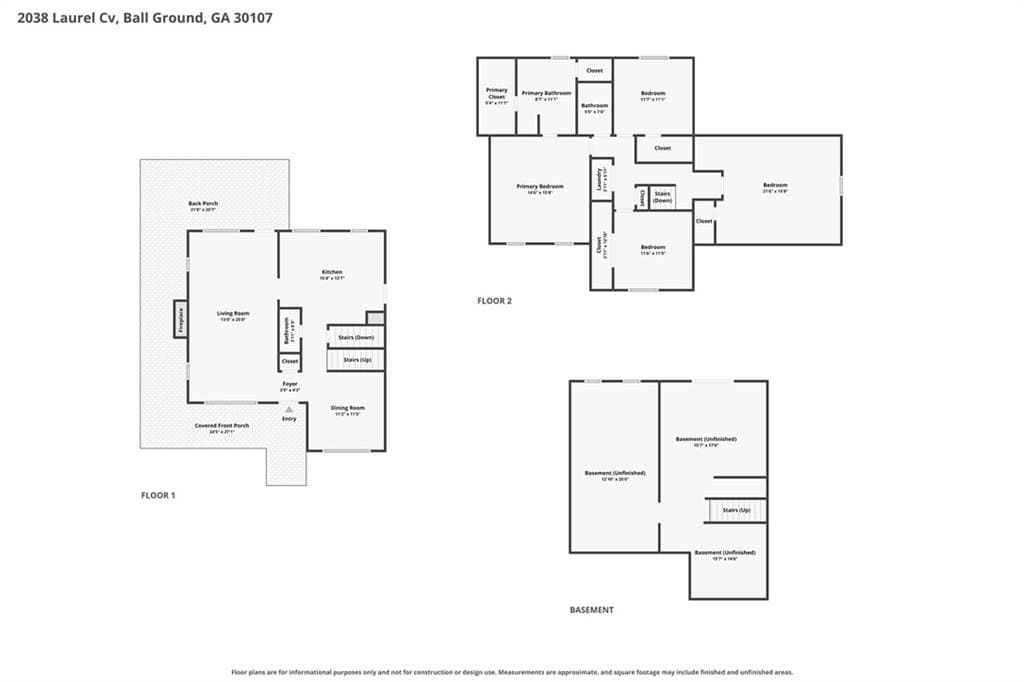 4 bedroom, 3 bathroom, 2,116 sq ft single family residence for sale at 2038 Laurel Cove, Ball Ground, GA 30107 — photo 3