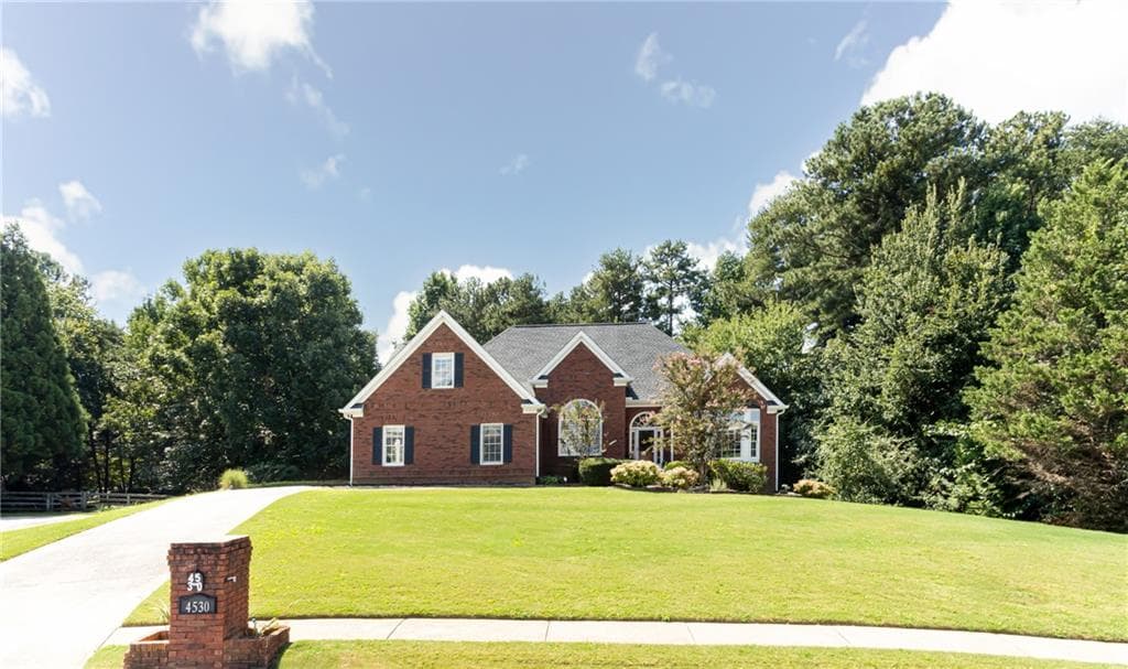 4 bedroom, 3 bathroom, 4,195 sq ft single family residence for sale at 4530 Bogan Gates Drive, Buford, GA 30519