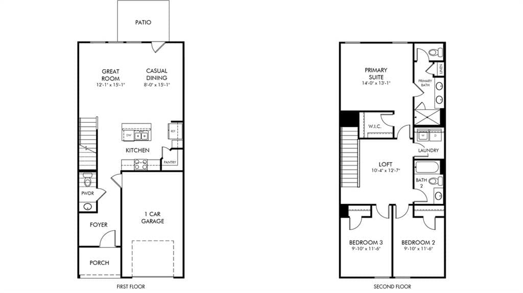 3 bedroom, 3 bathroom, 1,597 sq ft townhouse for sale at 3368 Brooks Lake Drive, Loganville, GA 30052 — photo 2