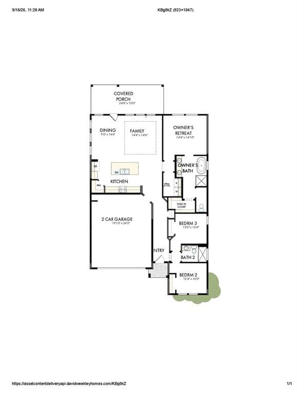 3 bedroom, 2 bathroom, 1,602 sq ft single family residence for sale at 100 Tambourine Trail, Woodstock, GA 30189 — photo 3