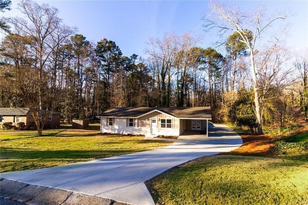 3 bedroom, 2 bathroom, 1,225 sq ft single family residence under contract at 89 McNeal Drive, Marietta, GA 30060