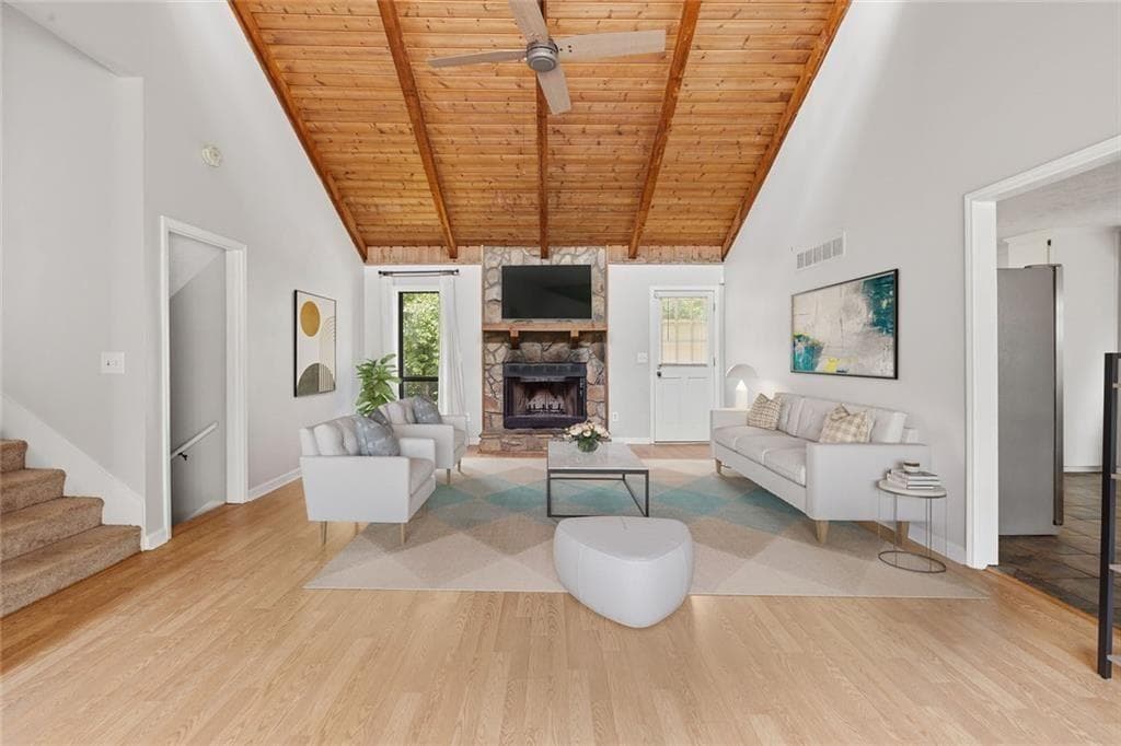 4 bedroom, 3 bathroom, 2,484 sq ft single family residence for sale at 4831 Highpoint Drive, Marietta, GA 30066 — photo 2