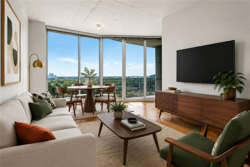 1 bedroom, 1 bathroom, 832 sq ft condominium for rent at 361 17th Street 1613, Atlanta, GA 30363 for $1,999 a month — photo 3