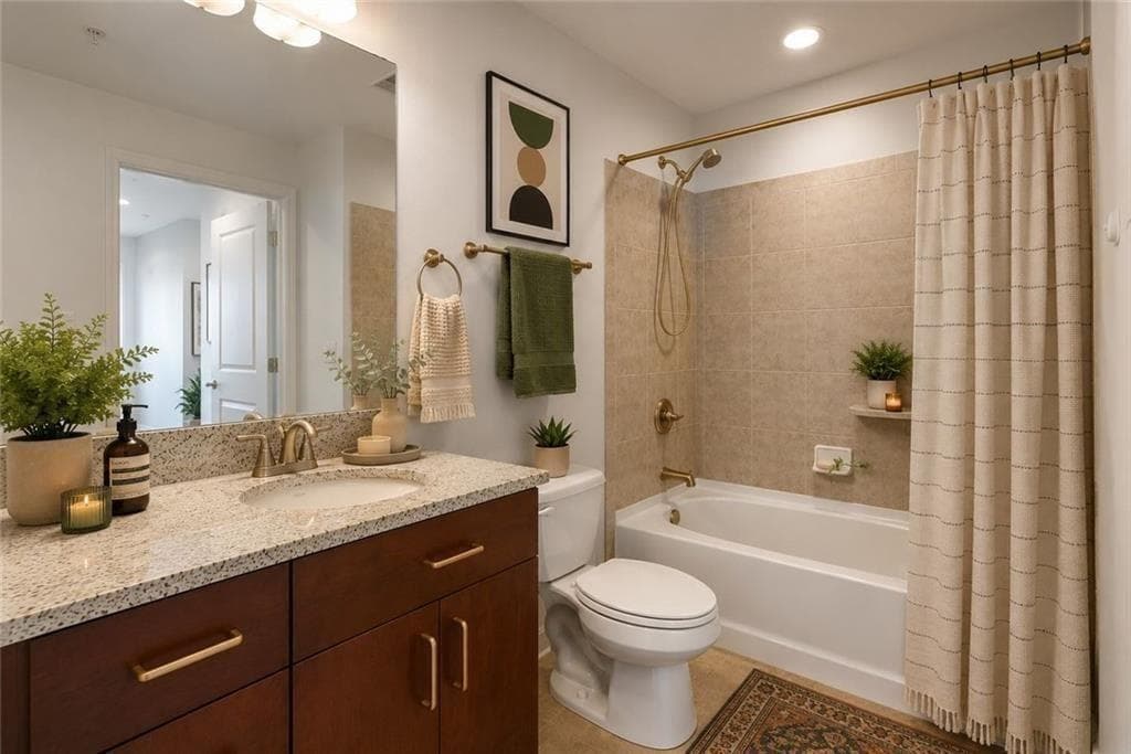 1 bedroom, 1 bathroom, 832 sq ft condominium for rent at 361 17th Street 1613, Atlanta, GA 30363 for $1,999 a month — photo 6