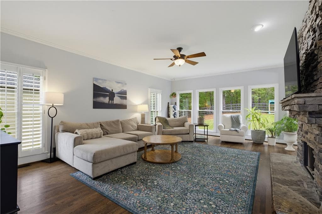 5 bedroom, 4 bathroom, 3,995 sq ft single family residence for sale at 330 Walnut Hills Crossing, Canton, GA 30114 — photo 8