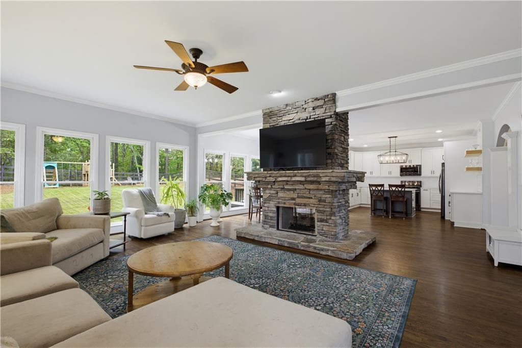 5 bedroom, 4 bathroom, 3,995 sq ft single family residence for sale at 330 Walnut Hills Crossing, Canton, GA 30114 — photo 9