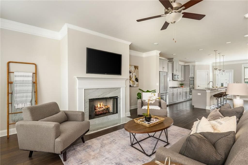 4 bedroom, 4 bathroom, 2,407 sq ft townhouse for sale at 1391 Live Oak Lane, Brookhaven, GA 30319 — photo 6
