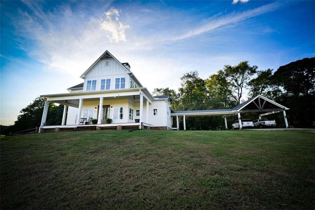3 bedroom, 4 bathroom, 2,922 sq ft single family residence for sale at 9895 Post Road, Shady Dale, GA 31085 — photo 1 of 75