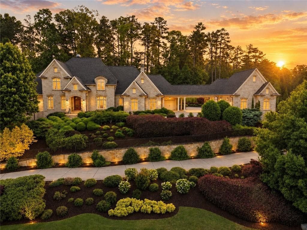 6 bedroom, 9 bathroom, 14,750 sq ft single family residence for sale at 4998 Gunnison Trace, Suwanee, GA 30024