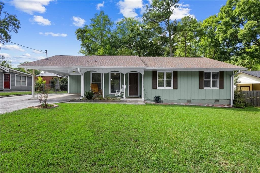 3 bedroom, 2 bathroom, 1,048 sq ft single family residence for sale at 413 Hemlock, Lawrenceville, GA 30046
