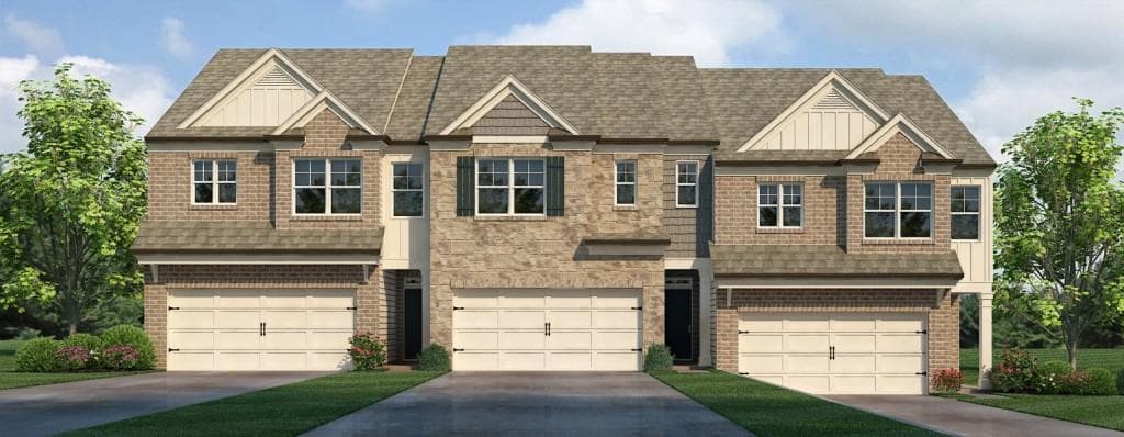 3 bedroom, 3 bathroom, 1,877 sq ft townhouse for sale at 2366 Carlton Parkway, Douglasville, GA 30135