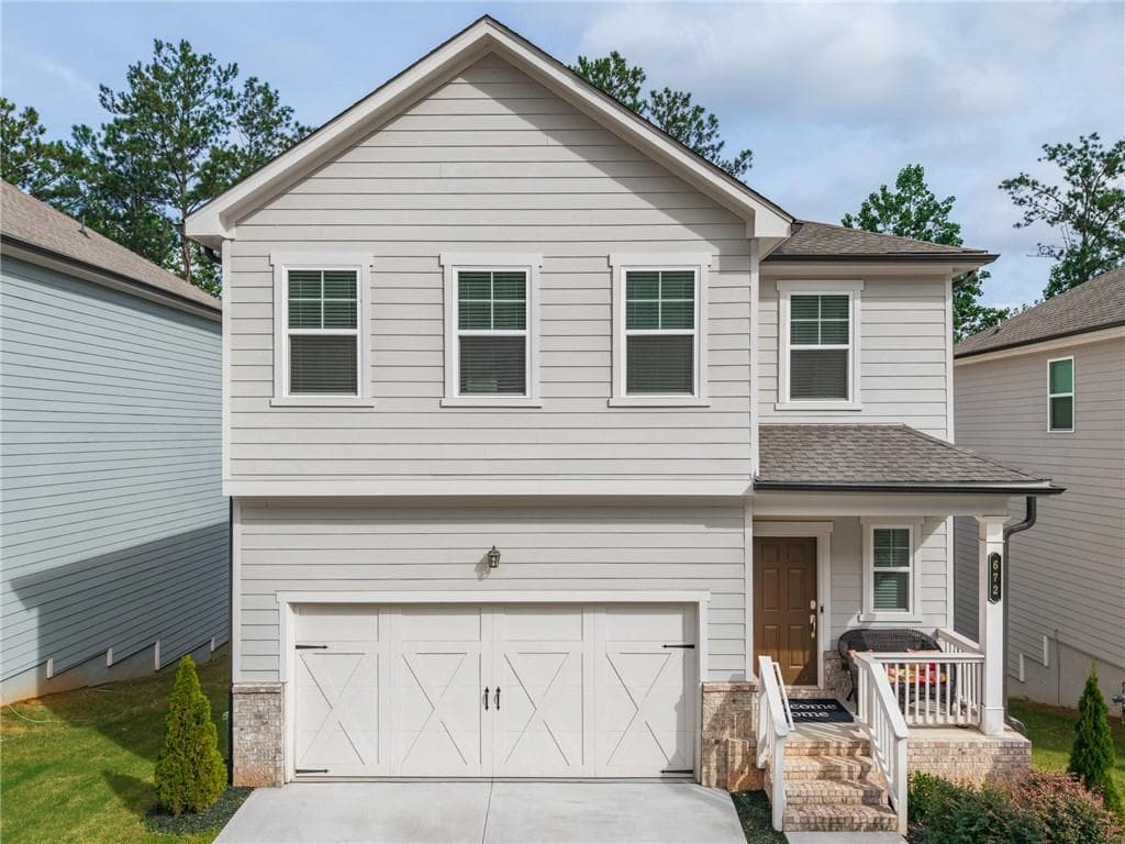 5 bedroom, 3 bathroom, 2,169 sq ft single family residence for sale at 672 Groover Street, Ball Ground, GA 30107 — photo 1 of 47
