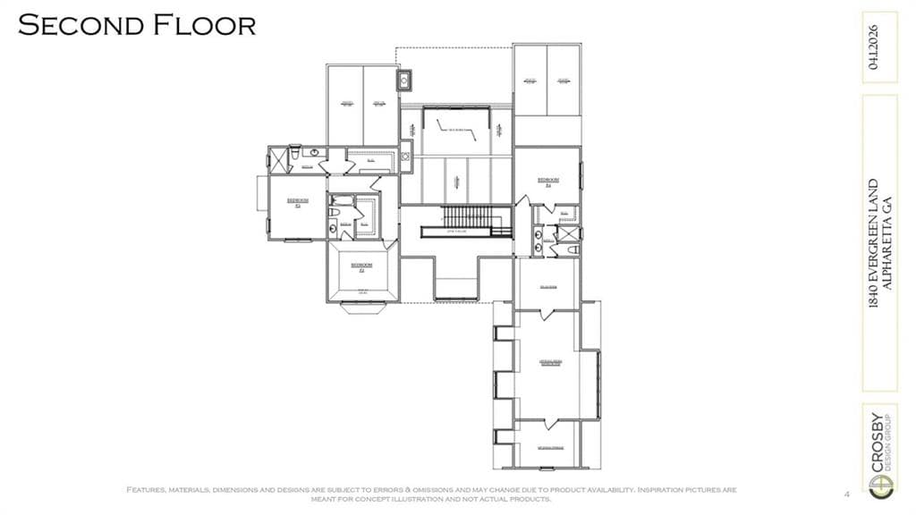 5 bedroom, 5 bathroom, 5,110 sq ft single family residence for sale at 1840 Evergreen Lane, Alpharetta, GA 30009 — photo 10