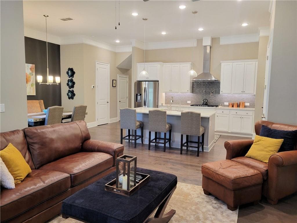 3 bedroom, 3 bathroom, 2,054 sq ft single family residence for rent at 110 Village Green Avenue, Woodstock, GA 30189 for $3,000 a month — photo 1 of 23