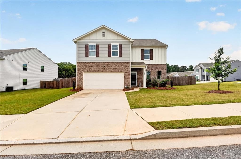 4 bedroom, 3 bathroom, 2,232 sq ft single family residence for sale at 240 River Branch Way, Hoschton, GA 30548 — photo 1 of 32