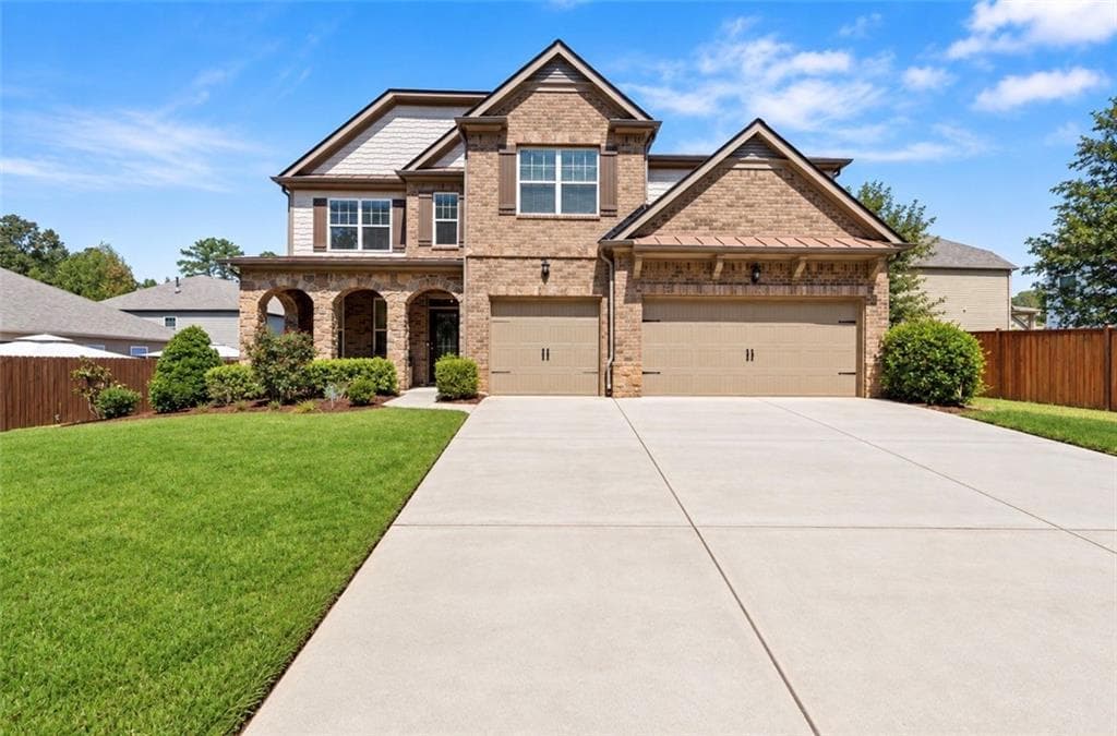 5 bedroom, 4 bathroom, 4,217 sq ft single family residence for sale at 731 Red Wolf Run, South Fulton, GA 30349 — photo 1 of 40