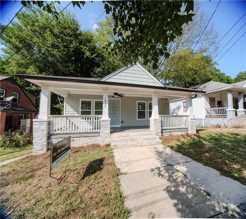 3 bedroom, 2 bathroom, 1,074 sq ft single family residence for sale at 1015 Palmetto Avenue, Atlanta, GA 30314