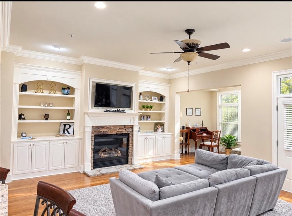 4 bedroom, 4 bathroom, 3,350 sq ft townhouse for sale at 12026 Orchid Lane, Alpharetta, GA 30009 — photo 2