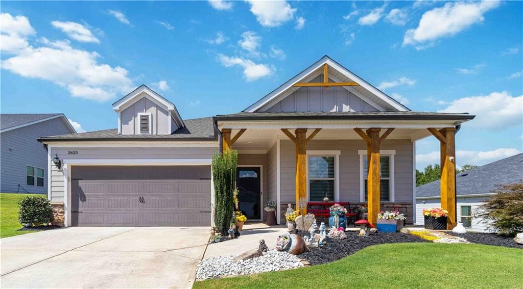 3 bedroom, 3 bathroom, 2,098 sq ft single family residence for sale at 3625 Summerpoint Crossing, Cumming, GA 30028 — photo 1 of 37