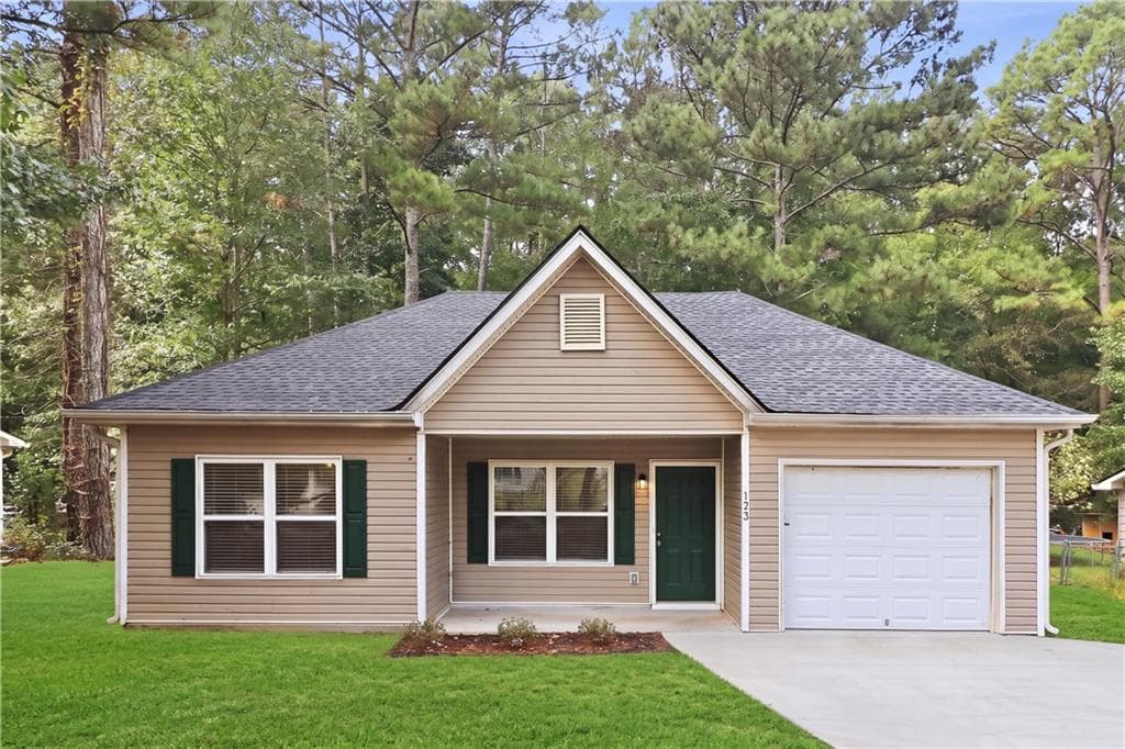 3 bedroom, 2 bathroom, 1,248 sq ft single family residence for sale at 123 Whispering Pine Lane, White, GA 30184