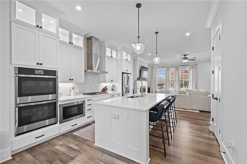 3 bedroom, 4 bathroom, 2,731 sq ft townhouse for sale at 730 Elmwood Way, Roswell, GA 30075