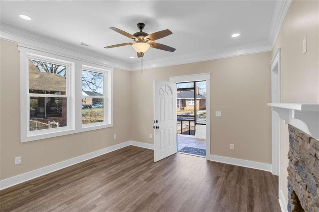 2 bedroom, 1 bathroom, 1,222 sq ft single family residence for sale at 3 NE Hickory Street, Rome, GA 30161 — photo 7