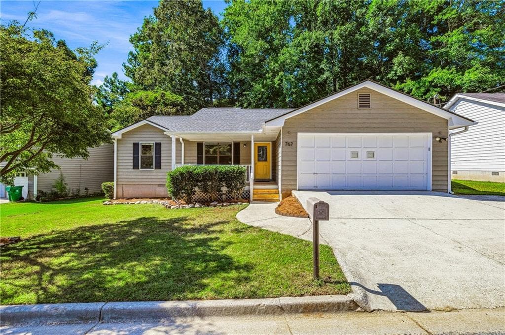 3 bedroom, 2 bathroom, 1,438 sq ft single family residence for sale at 767 Pepperwood Trail, Stone Mountain, GA 30087