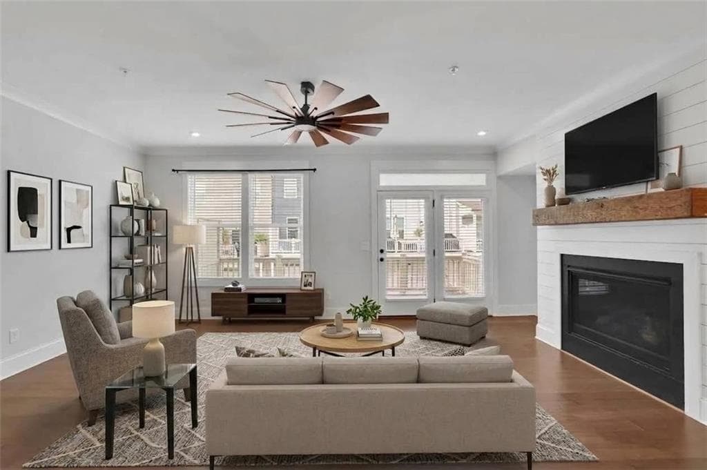 3 bedroom, 4 bathroom, 2,133 sq ft townhouse for sale at 156 Meadow Mill Road, Woodstock, GA 30188 — photo 3