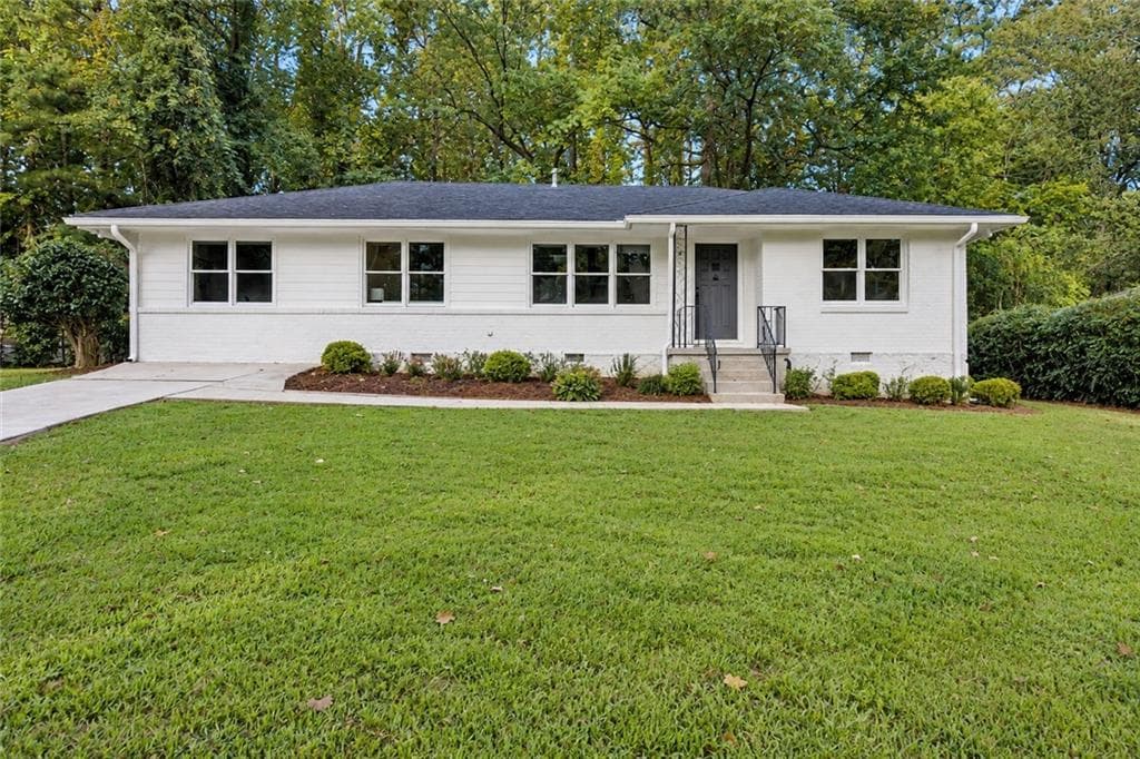 3 bedroom, 2 bathroom, 1,450 sq ft single family residence for sale at 4589 Briarcliff Road, Atlanta, GA 30345