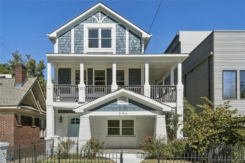 4 bedroom, 4 bathroom, 3,015 sq ft single family residence for sale at 546 Highland, Atlanta, GA 30312