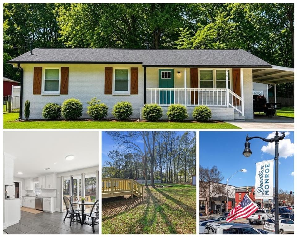 3 bedroom, 2 bathroom, 1,008 sq ft single family residence for sale at 516 Landers Street, Monroe, GA 30655